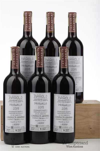 BAROLO PAIAGALLO 2019 - Canonica - 6 Bottles
