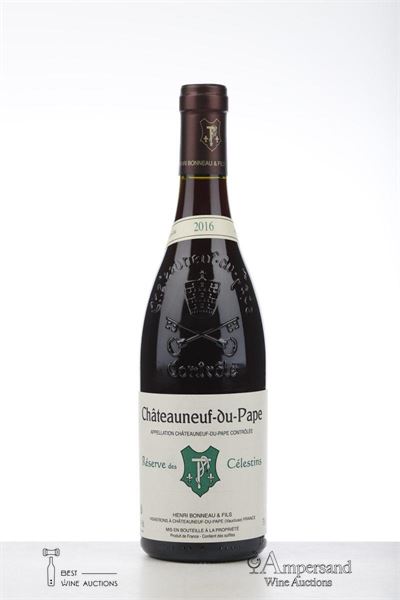 CHATEAUNEUF DU PAPE RESERVE DES CELESTINS 2016 - Henri Bonneau - 1 Bottle