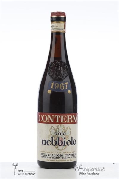 NEBBIOLO 1967 - Giacomo Conterno - 1 Bottle