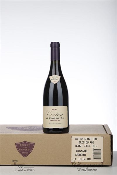CORTON LE CLOS DU ROI 2012 - Domaine de la Vougeraie - 6 Bottles - Oc 6