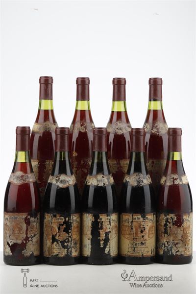 CORTON 1985 - Roger Chapelle - 9 Bottles