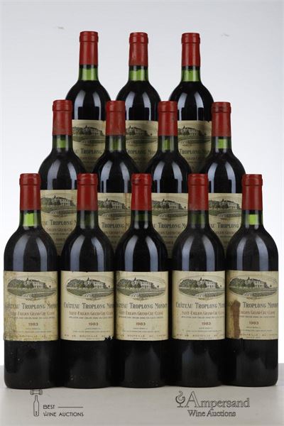TROPLONG MONDOT 1983 - Mc - 12 Bottles