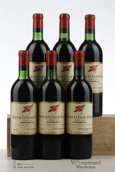 LA FLEUR PETRUS 1970 - Mc - 6 Bottles
