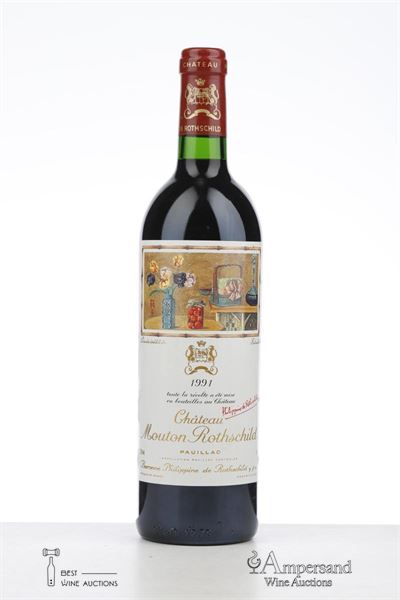MOUTON ROTHSCHILD 1991 - Mc - 1 Bottle