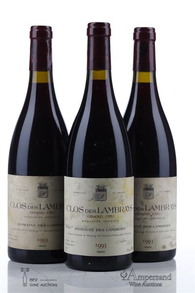 CLOS DES LAMBRAYS 1993 - Domaine de Lambrays - 6 Bottles