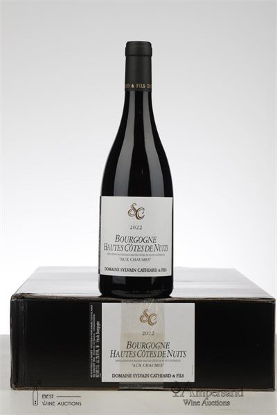BOURGOGNE HAUTES COTES DE NUITS AUX CHAUMES 2022 - Sylvain Cathiard - 6 Bottles - Oc 6