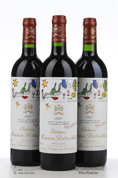 MOUTON ROTHSCHILD 1997 - Mc - 3 Bottles