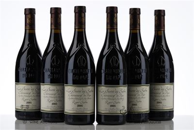 CHATEAUNEUF DU PAPE LE SECRET DES SABON 2005 - Roger Sabon - 6 Bottles