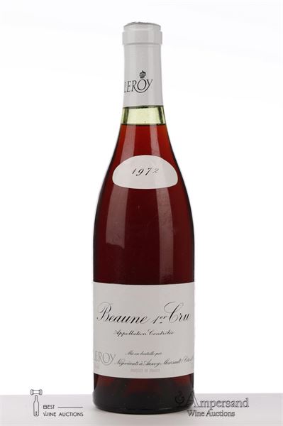 BEAUNE 1ER CRU 1972 - Leroy Negociant - 1 Bottle