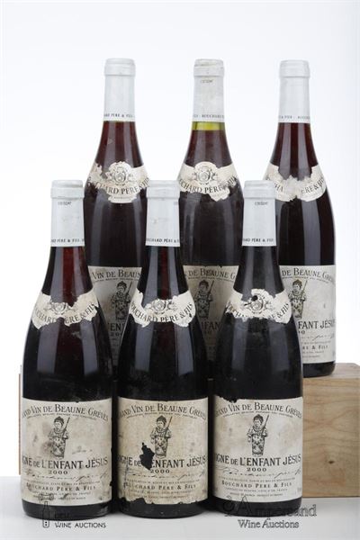 BEAUNE GREVES VIGNE DE L'ENFANT JESUS 2000 - Bouchard - 6 Bottles