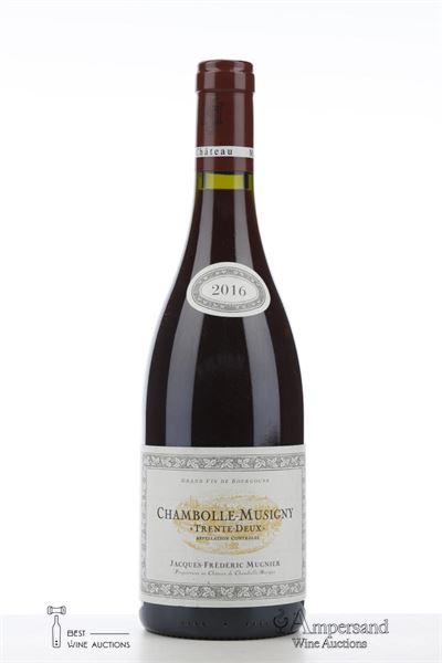 CHAMBOLLE MUSIGNY TRENTE DEUX 2016 - Jacques Frederic Mugnier - 1 Bottle