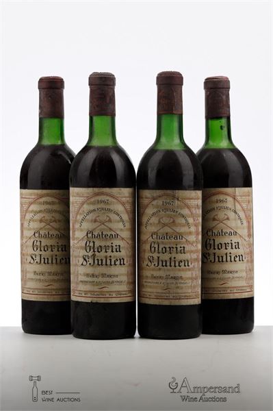 GLORIA 1967  - 4 Bottles