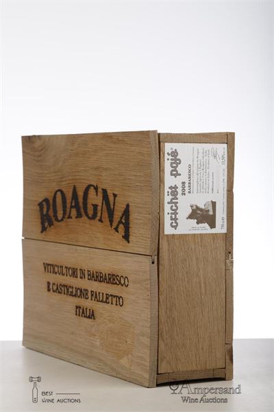 BARBARESCO CRICHET PAJE 2008 - Roagna - 3 Bottles - Owc 3