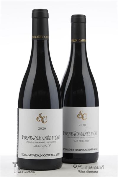 VOSNE ROMANEE LES SUCHOTS 2020 - Sylvain Cathiard - 2 Bottles