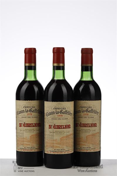 CANON LA GAFFELIERE 1970 - Mc - 3 Bottles