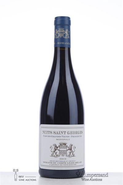 NUITS ST GEORGES CLOS DES GRANDES VIGNES 2012 - Comte Liger Belair - 1 Bottle