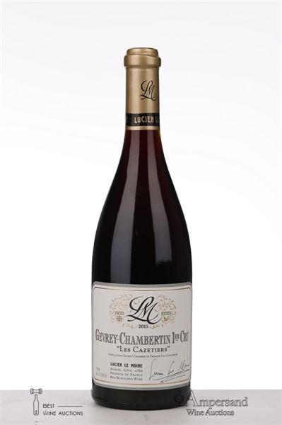 GEVREY CHAMBERTIN LES CAZETIERS 2015 - Lucien le Moine - 1 Bottle