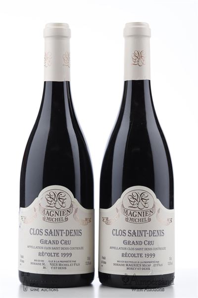 CLOS ST DENIS 1999 - Michel Magnien - 2 Bottles