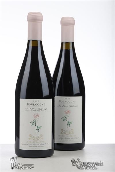 BOURGOGNE ROUGE LA CROIX BLANCHE 2020 - Charles Lachaux - 2 Bottles