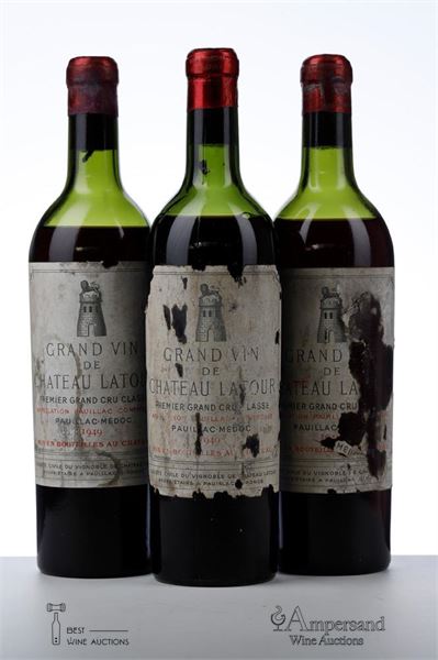 LATOUR 1949  - 3 Bottles