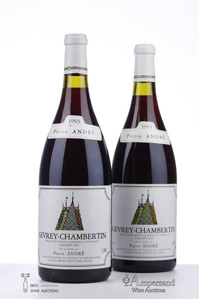 GEVREY CHAMBERTIN CHAMPLAIN 1993 - Pierre Andre - 2 Magnums