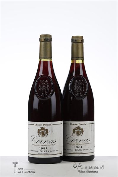 CORNAS 1981 - Delas - 2 Bottles
