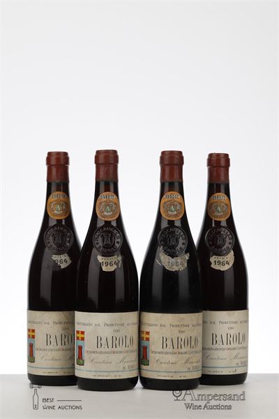 BAROLO 1964 - Mascarello Bartolo - 4 Bottles