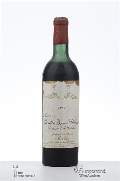 MOUTON BARON PHILIPPE 1967 - Mc - 1 Bottle