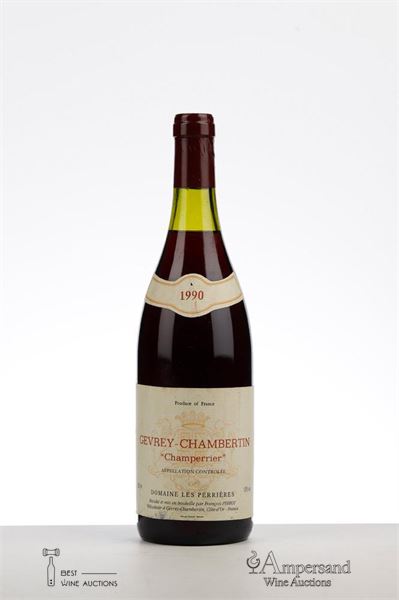 GEVREY CHAMBERTIN CHAMPERRIER 1990 - Domaine les Perrieres - 1 Bottle