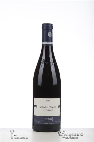 VOSNE ROMANEE LES BARREAUX 2018 - Anne Gros - 1 Bottle