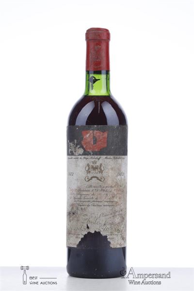 MOUTON ROTHSCHILD 1972 - Mc - 1 Bottle