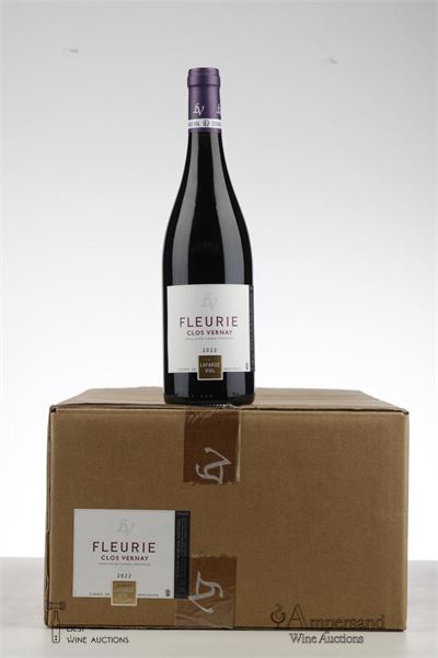 BEAUJOLAIS FLEURIE CLOS VERNAY 2022 - Vial Lafarge  - 12 Bottles - Oc 12
