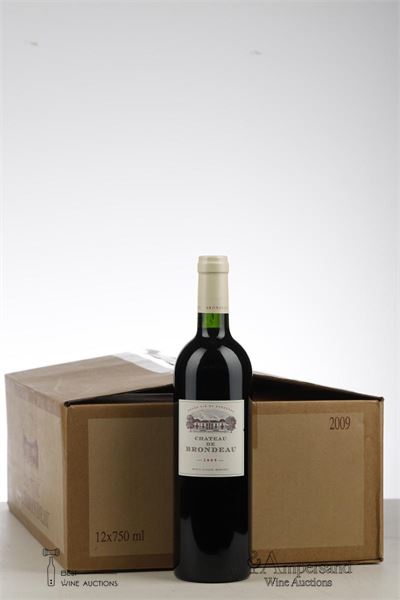 DE BRONDEAU 2009 - Mc - 11 Bottles - Oc 12