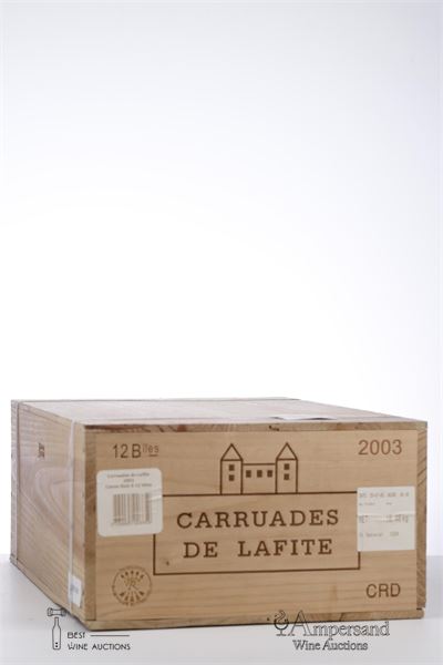 CARRUADES DE LAFITE ROTHSCHILD 2003 - Mc - 12 Bottles - Owc 12