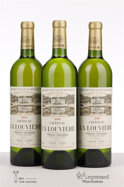 LA LOUVIERE BLANC 2000 - Mc - 3 Bottles