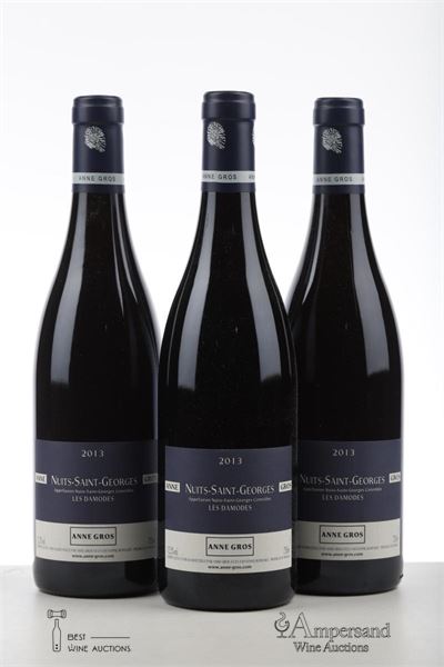 NUITS ST GEORGES LES DAMODES 2013 - Anne Gros - 3 Bottles