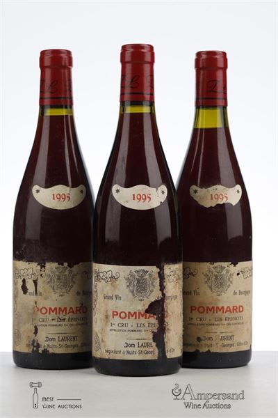 POMMARD LES EPENOTS 1995 - Dominique Laurent - 3 Bottles
