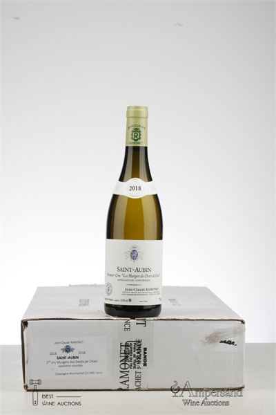 SAINT AUBIN LES MURGERS DES DENTS DE CHIEN 2018 - Ramonet - 6 Bottles - Oc 6
