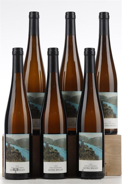 RUDESHEIM BERG SCHLOSSBERG RIESLING 2016 - Georg Breuer - 6 Bottles