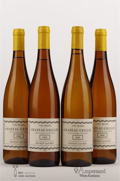 GRILLET 1993 - Neyret Gachet - 4 Bottles