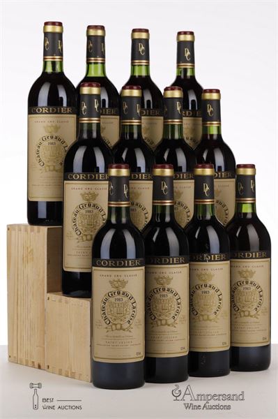 GRUAUD LAROSE 1983 - Mc - 12 Bottles