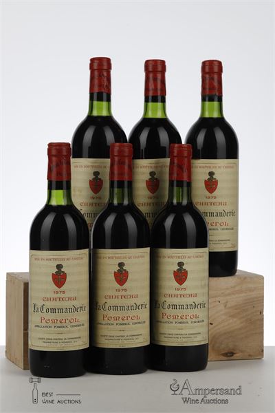 LA COMMANDERIE 1975 - Mc - 6 Bottles