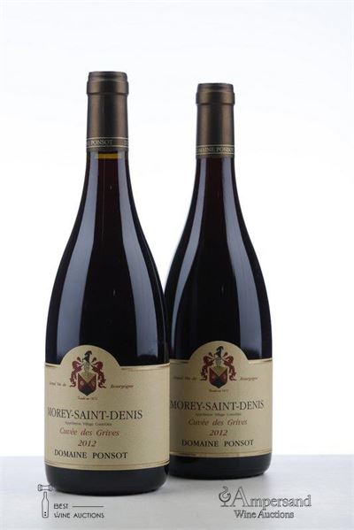 MOREY ST DENIS CUVEE DES GRIVES 2012 - Ponsot - 2 Bottles