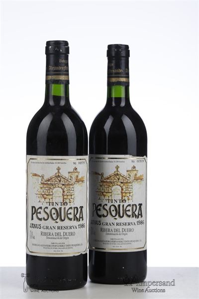 PESQUERA JANUS GRAN RESERVA 1986 - Alejandro Fernandez, Pesquera - 2 Bottles