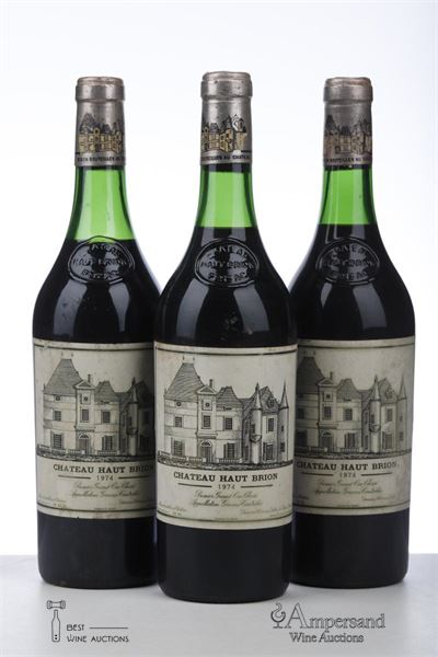 HAUT BRION 1974 - Mc - 3 Bottles