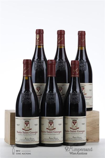 NUITS ST GEORGES 1992 - Bertrand Ambroise - 6 Bottles