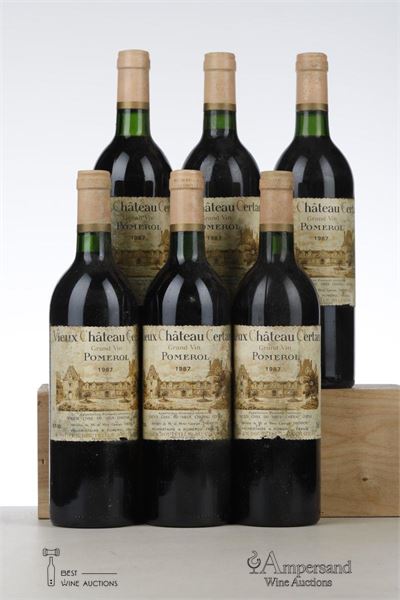 VIEUX CHATEAU CERTAN 1987 - Mc - 6 Bottles