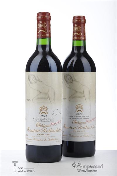 MOUTON ROTHSCHILD 1993 - Mc - 2 Bottles