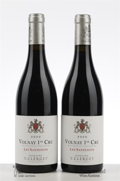 VOLNAY LES SANTENOTS 2020 - Yvon Clerget - 2 Bottles