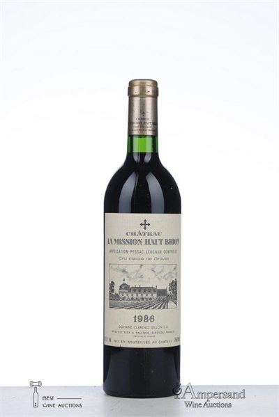 MISSION HAUT BRION 1986 - Mc - 1 Bottle